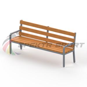 Купить Уличная скамейка со спинкой Дача в Удачном 