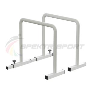 Купить Брусья напольные хайлетсы Spektr Sport цв. белый в Удачном 