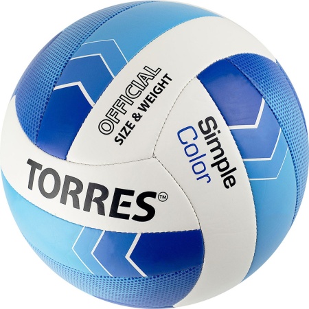 Купить Мяч волейбольный Torres Simple Color любительский р.5 в Удачном 
